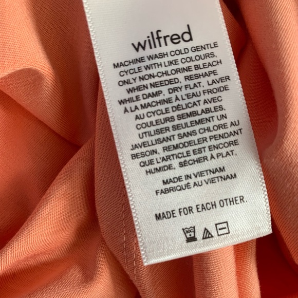 (Peach/Coral) Wilfred Saturn Mini Skirt (peach/coral) - Picture 11 of 12